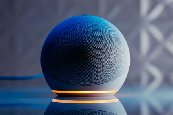 O que significa a luz amarela na Alexa Amazon