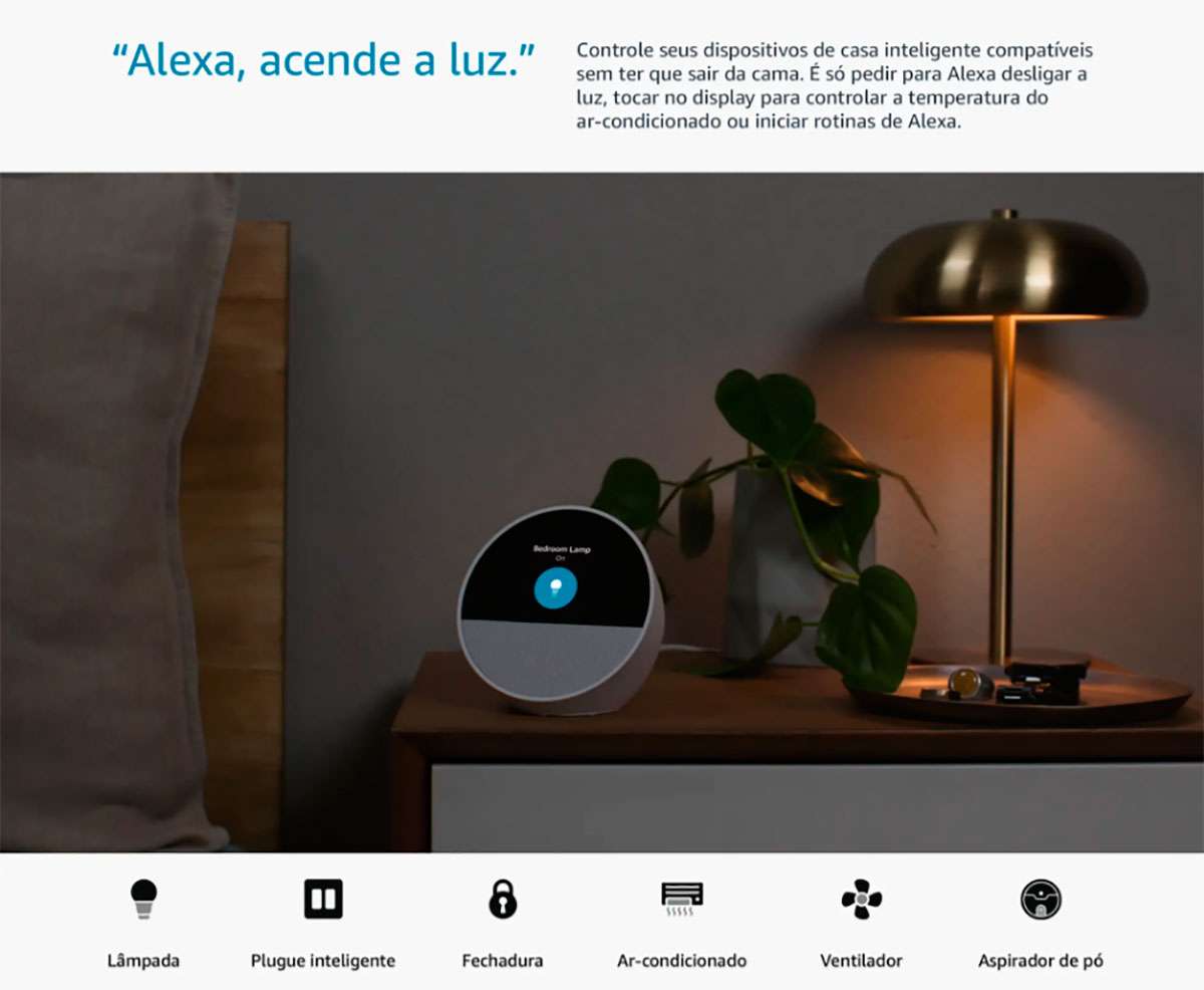 Echo Spot Amazon Alexa Smart Speaker - Banner