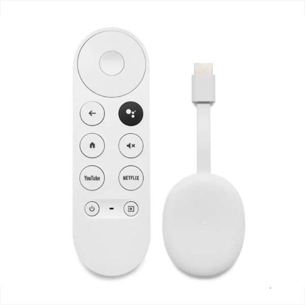 Google Chromecast 4 com Google TV Wi-fi HDMI 4k - Branco