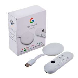 Google Chromecast 4 com Google TV Wi-fi HDMI 4k - Caixa